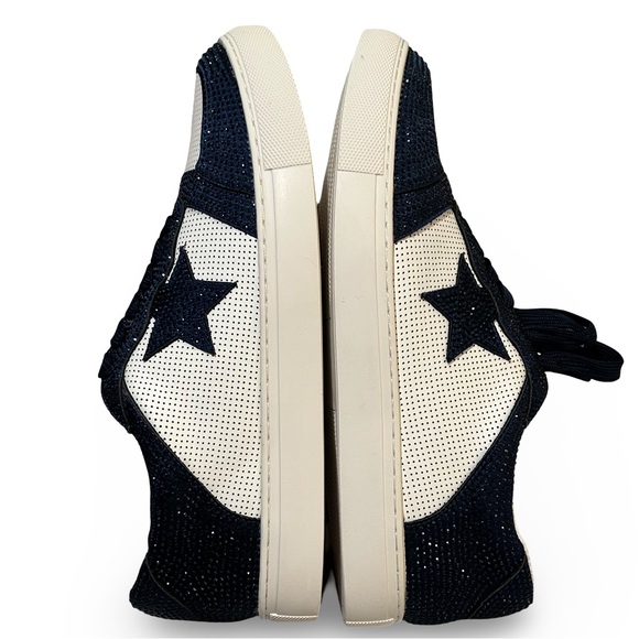 NWT! HEY GIRL, BY CORKY’S,IN NAVY BLUE/WHITE W/ CRYSTAL STAR, WOMAN’S SIZE 10. - Picture 6 of 16